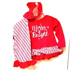 Merry and Bright Christmas Outfit